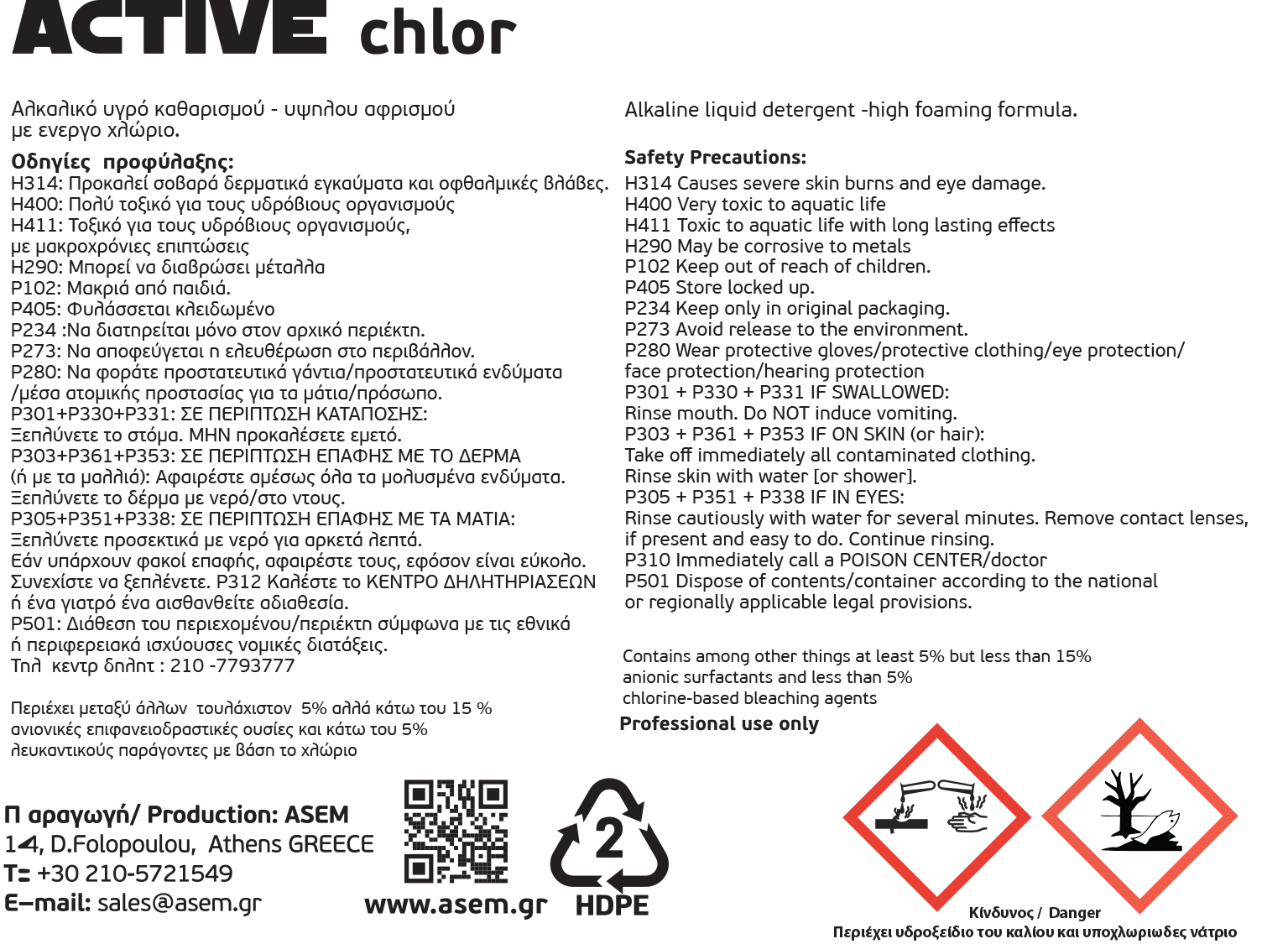 ACTIVE Chlor Οπίσθια (134 X 100)